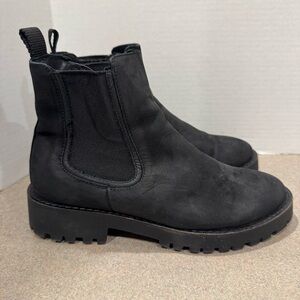 Thursday Boot Company Women Black Matte Legend Chelsea Boots 6.5